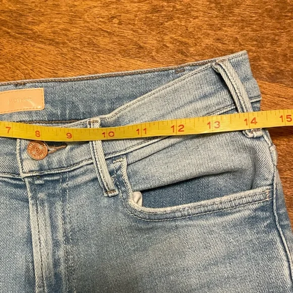 Mother Jeans The Hustler Ankle Light Blue Jeans 28 - Picture 12 of 17